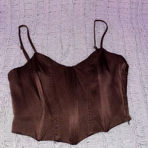 Crop top corset size xs, Zara, tight fit